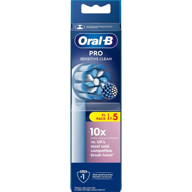 Насадки для зубной щетки Oral-B PRO Sensitive Clean 5 шт
