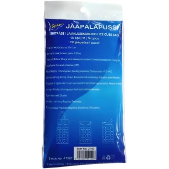 Пакеты для льда Spen 10шт/280 17х37см Пакеты для льда Spen 10шт/280 17х37см