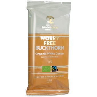 Белый шоколад с органической облепихой Dammenberg 70 гр