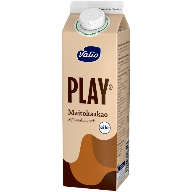 Молочный какао напиток Valio Play® 1 л без лактозы