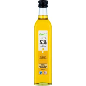 Рапсовое и репейное масло мягкое и нежное Apetit Neito 500 мл Рапсовое и репейное масло мягкое и нежное Apetit Neito 500 мл