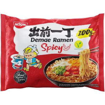 Суп с лапшой по-японски Nissin Demae Ramen 100 гр Суп с лапшой по-японски Nissin Demae Ramen 100 гр