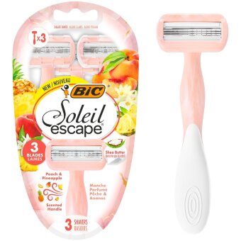 Станок для бритья BIC Soleil Escape 3 Peach & Pineapple