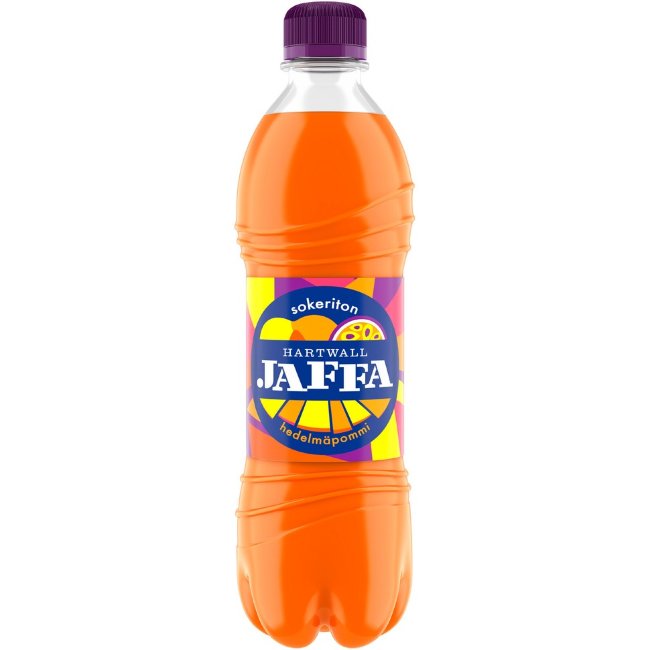 Освежающая безсахарная газировка Hartwall Jaffa Hedelmäpommi 0,5 л