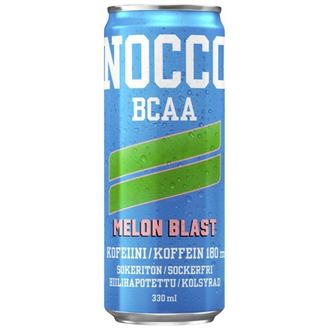 Газированный энергетический напиток NOCCO BCAA Melon Blast 330 мл