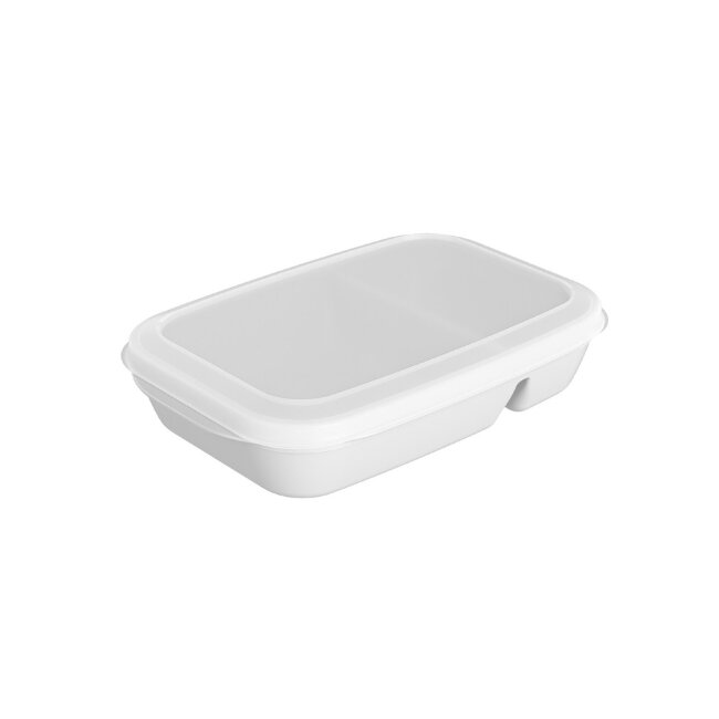 Пластиковый контейнер Nordiska Plast с герметичной крышкой 1,0 л белый