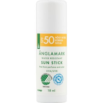 Солнцезащитный стик Änglamark Sun SPF50 18 мл Солнцезащитный стик Änglamark Sun SPF50 18 мл