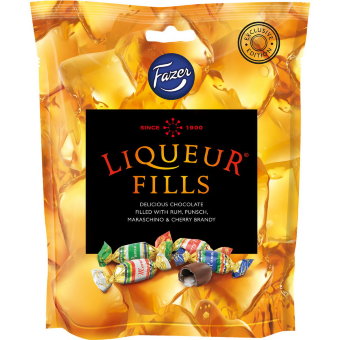 Шоколадные конфеты Fazer Liqueur Fills 165 гр Шоколадные конфеты Fazer Liqueur Fills 165 гр