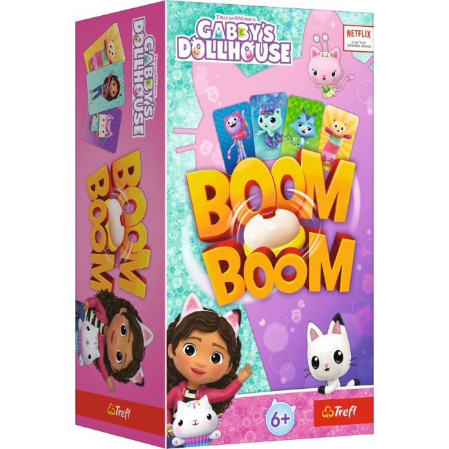 Настольная игра Trefl "Boom Boom" ассортимент Настольная игра Trefl "Boom Boom" ассортимент