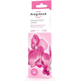 Тест на овуляцию Pregcheck 10 шт Тест на овуляцию Pregcheck 10 шт