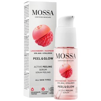 Пилинг-сыворотка для лица Mossa Peel & Glow 30 мл Пилинг-сыворотка для лица Mossa Peel & Glow 30 мл