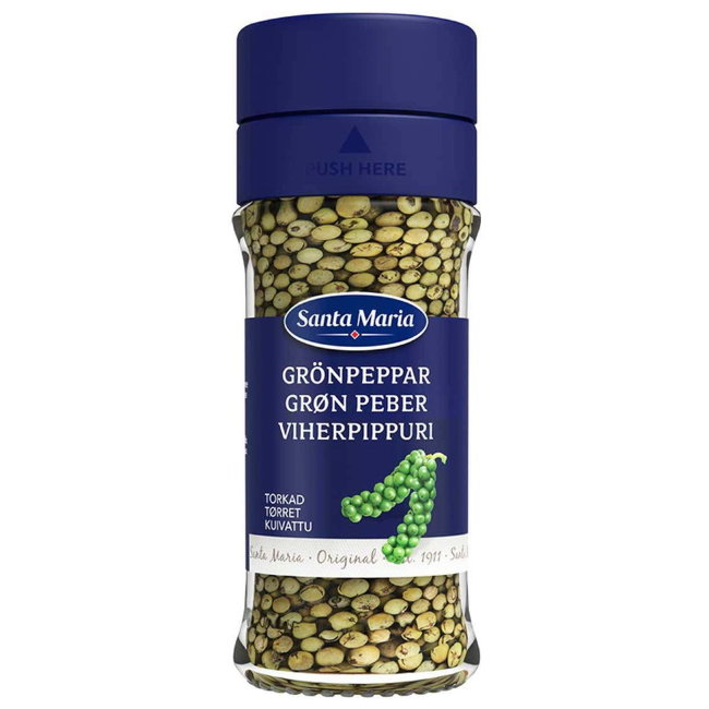 Зеленый перец горошком Santa Maria 13 гр