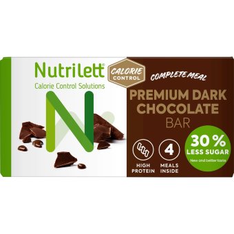 Батончики Nutrilett Premium (темный шоколад) 4х60 гр Батончики Nutrilett Premium (темный шоколад) 4х60 гр