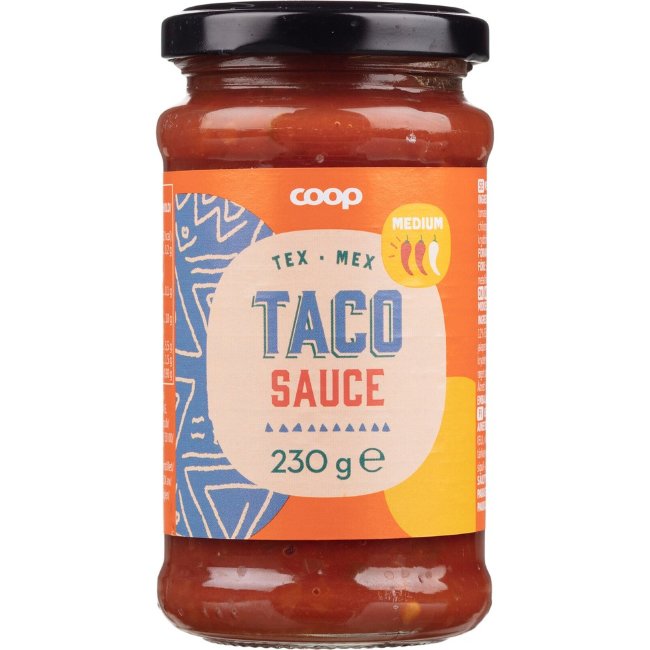 Соус тако средней остроты Tex Mex Coop 230 гр