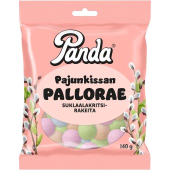 Конфеты лакрица в шоколаде Panda Pajunkissan pallorae 140 гр