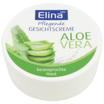 Питательный крем для лица с алоэ вера Elina Med 75 мл Питательный крем для лица с алоэ вера Elina Med 75 мл