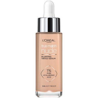 Тональный крем-сыворотка L'Oréal Paris True Match Nude Plumping 3-4 Light-Medium 30 мл