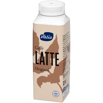 Молочный кофейный напиток Valio Latte original 2,5 дл без лактозы