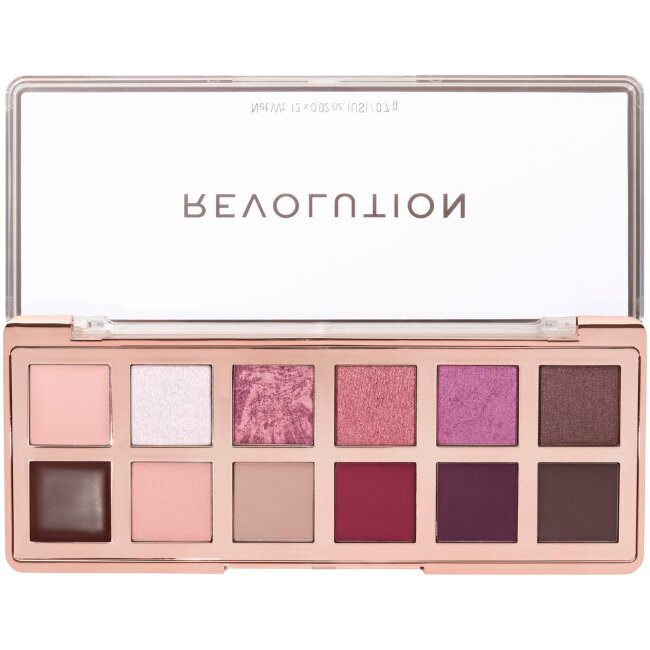 Палетка теней для век Revolution the cherry icon rich berry 12 оттенков Палетка теней для век Revolution the cherry icon rich berry 12 оттенков