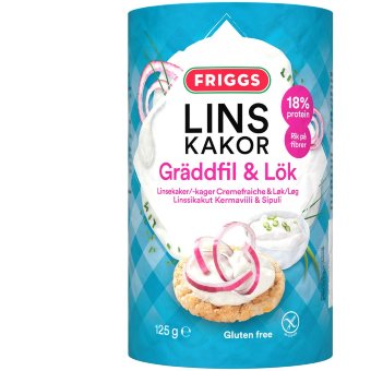 Чечевичные галеты со сметаной и луком Friggs 125 гр Чечевичные галеты со сметаной и луком Friggs 125 гр