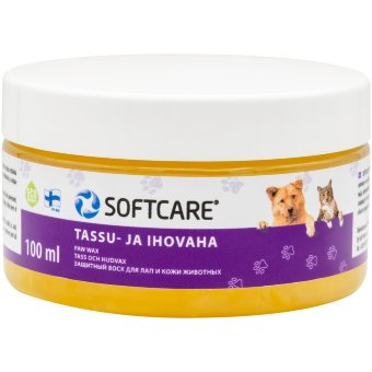 Средство для ухода за лапами и кожей Softcare для кошек и собак 100 мл
