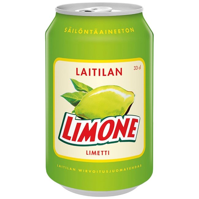 Лимонад с лаймом Laitilan Limone 0,33 л Лимонад с лаймом Laitilan Limone 0,33 л