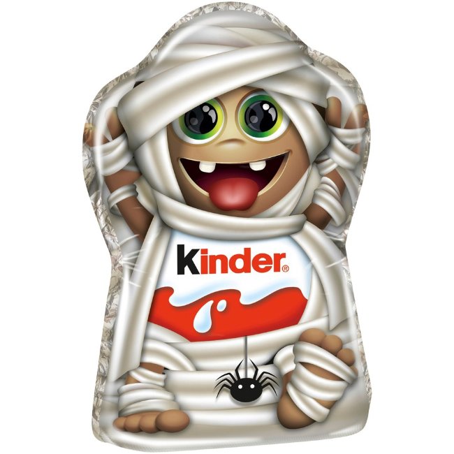 Фигурка Kinder Хэллоуин в молочном шоколаде с молочной начинкой 35 гр