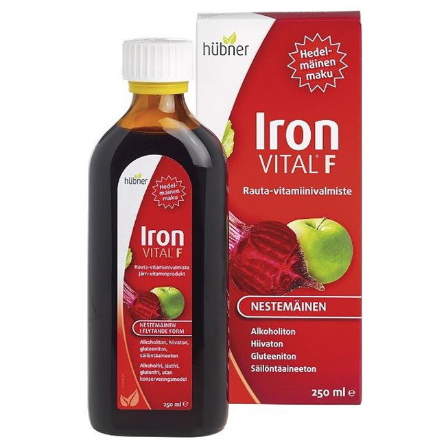 Витамины с железом Iron Vital F 250 мл Hubner