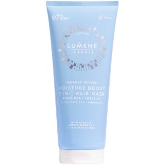 Увлажняющая интенсивная 2-в-1 маска для волос Lumene [LÄHDE] 200 мл