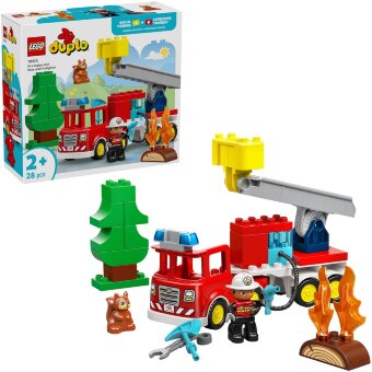Конструктор LEGO® DUPLO Город 10473 пожарная машина, пожарный шланг и спасатель