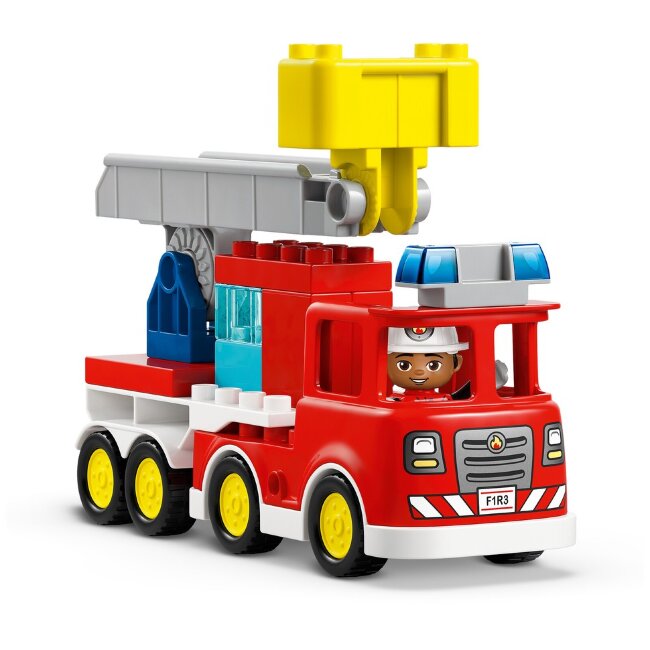 Конструктор LEGO® DUPLO Город 10473 пожарная машина, пожарный шланг и спасатель