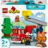 Конструктор LEGO® DUPLO Город 10473 пожарная машина, пожарный шланг и спасатель