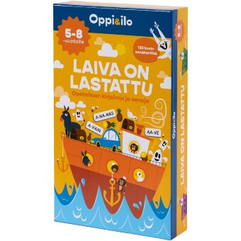 Настольная игра Oppi&ilo Laiva on lastattu 5-8 лет Настольная игра Oppi&ilo Laiva on lastattu 5-8 лет