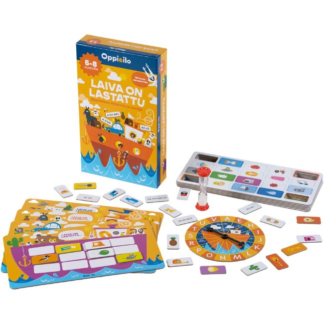 Настольная игра Oppi&ilo Laiva on lastattu 5-8 лет Настольная игра Oppi&ilo Laiva on lastattu 5-8 лет