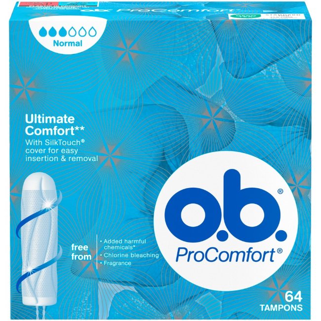 Тампоны o.b. ProComfort Normal 64 шт Тампоны o.b. ProComfort Normal 64 шт