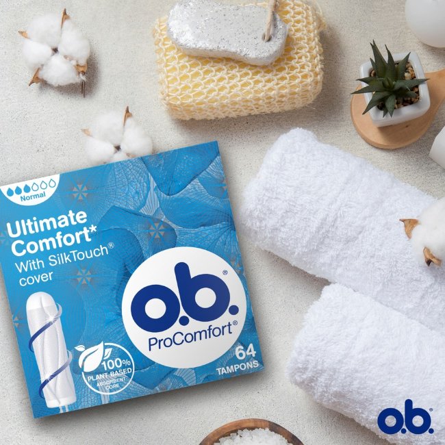 Тампоны o.b. ProComfort Normal 64 шт Тампоны o.b. ProComfort Normal 64 шт