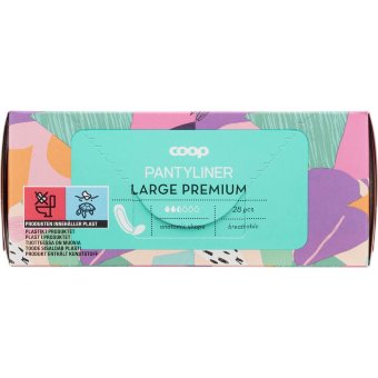 Ежедневные прокладки Coop Large Premium 28 шт Ежедневные прокладки Coop Large Premium 28 шт