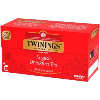 Чай черный Twinings английский завтрак 25пак
