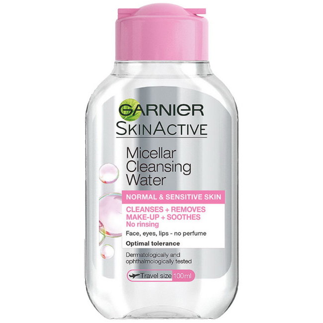 Вода мицеллярная для нормальной и чувствительной кожи Garnier Skin Active 100 мл