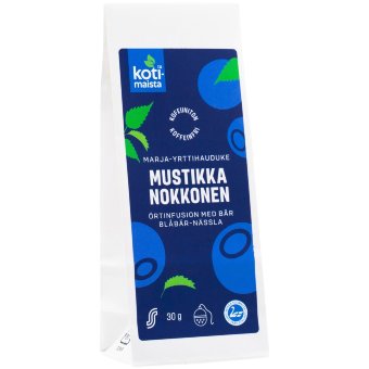 Травяной чай с черникой и крапивой Kotimaista Mustikka Nokkonen 30 гр