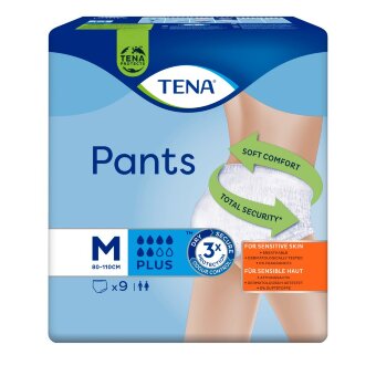 Подгузники-трусики для взрослых TENA Pants Plus medium 9 шт
