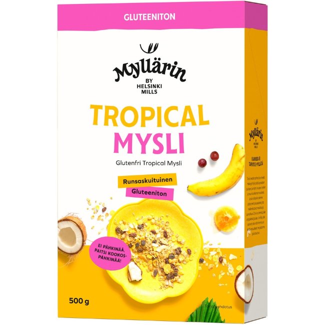 Безглютеновая мюсли Tropical Myllärin 500 гр