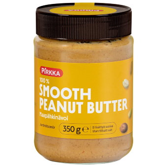 Арахисовая паста Pirkka smooth 350 гр Арахисовая паста Pirkka smooth 350 гр