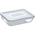 Стеклянная форма для запекания с крышкой Pyrex Cook & Freeze 19x14 см
