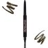 Карандаш для бровей Makeup Revolution Duo Brow Pencil темно-коричневый Карандаш для бровей Makeup Revolution Duo Brow Pencil темно-коричневый