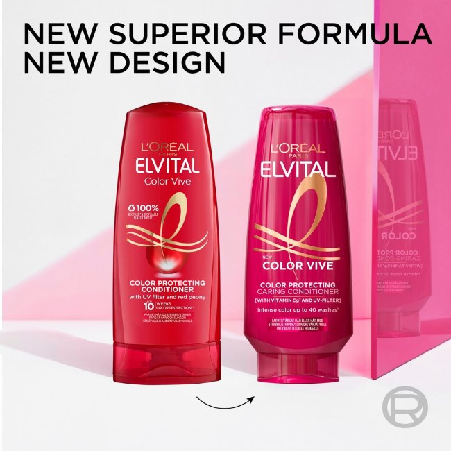 LOREAL Paris Elvital кондиционер Color-Vive для окрашенных и мелированных волос 300 мл LOREAL Paris Elvital кондиционер Color-Vive для окрашенных и мелированных волос 300 мл