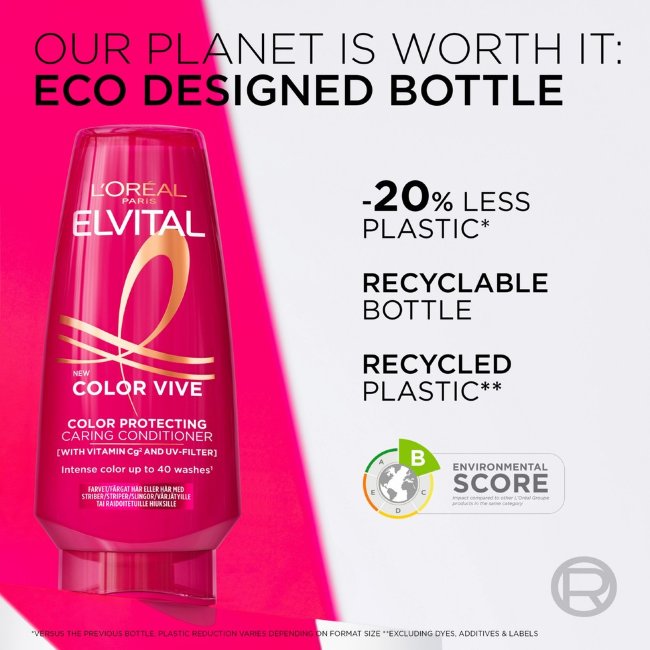 LOREAL Paris Elvital кондиционер Color-Vive для окрашенных и мелированных волос 300 мл LOREAL Paris Elvital кондиционер Color-Vive для окрашенных и мелированных волос 300 мл