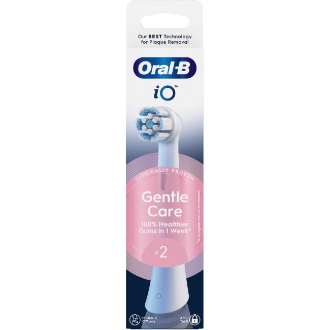 Сменные насадки Oral-B iO Gentle Care 2 шт Сменные насадки Oral-B iO Gentle Care 2 шт