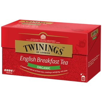 Чай черный органический Twinings английский завтрак 25пак Чай черный органический Twinings английский завтрак 25пак