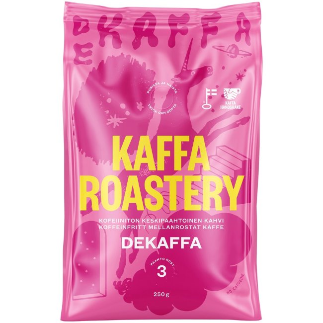 Кофе в зернах без кофеина Kaffa Roastery Dekaffa 250 гр